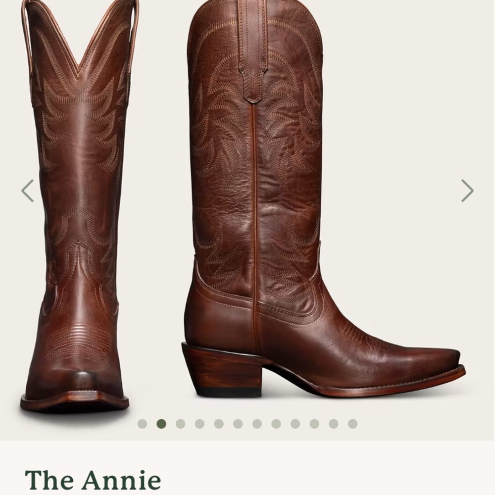Tecovas - Size 10 Genuine Leather Cowboy Boot - The Annie